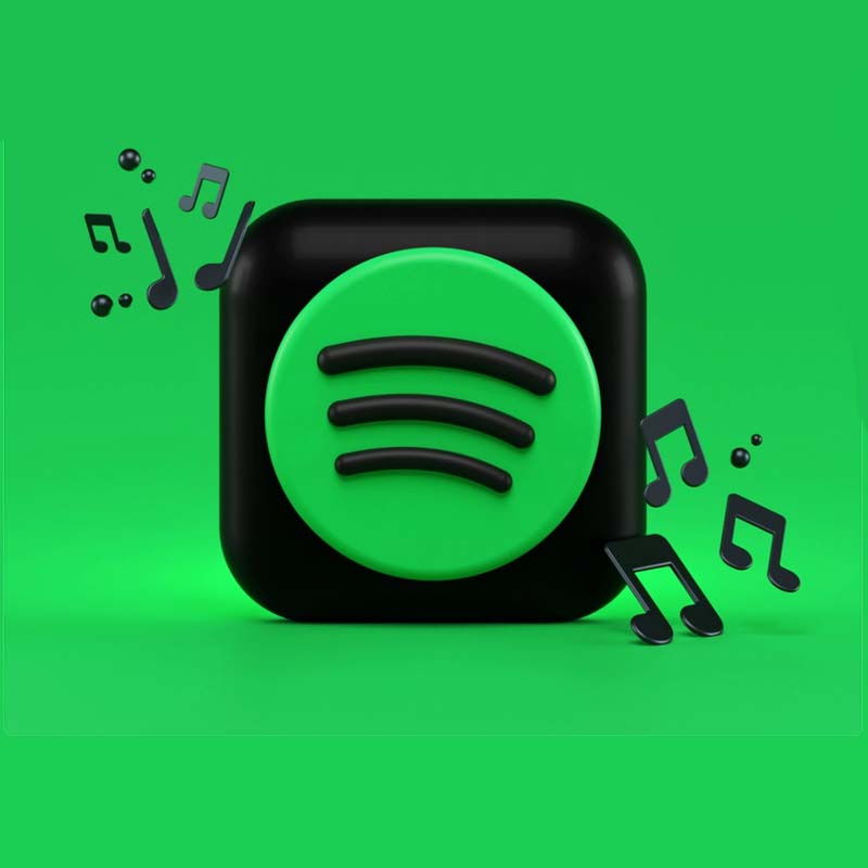 Spotify 3D Logo